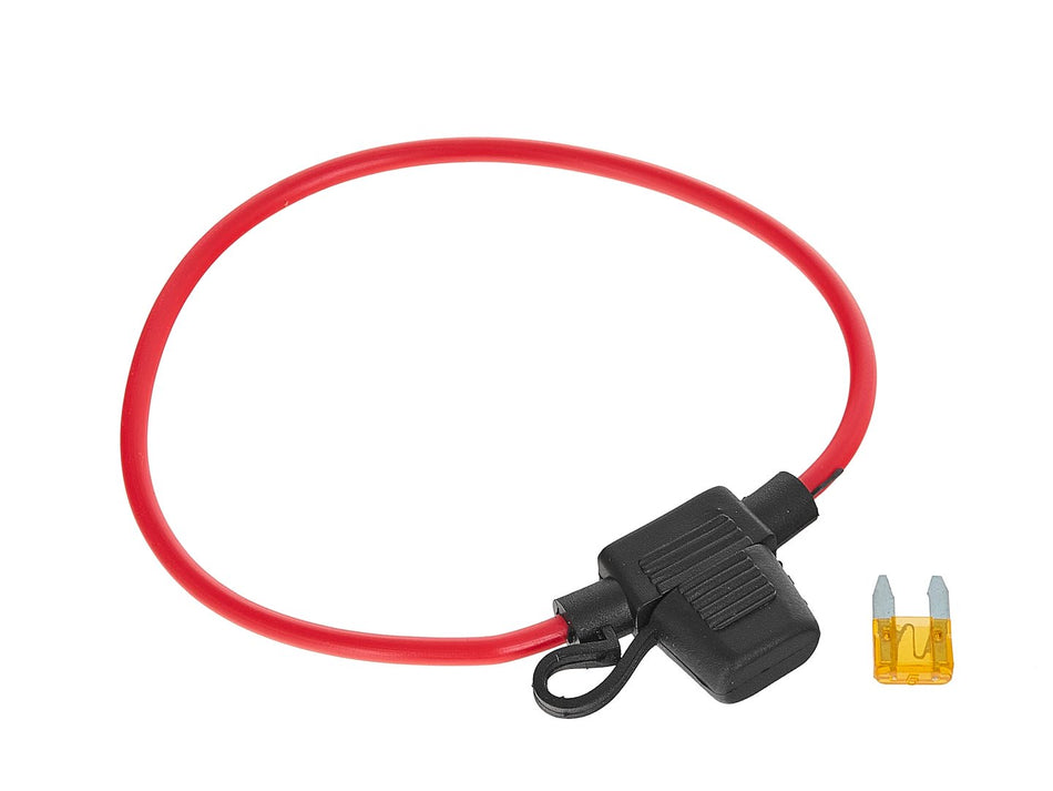 19mm 25A zekeringhouder + 5A zekering