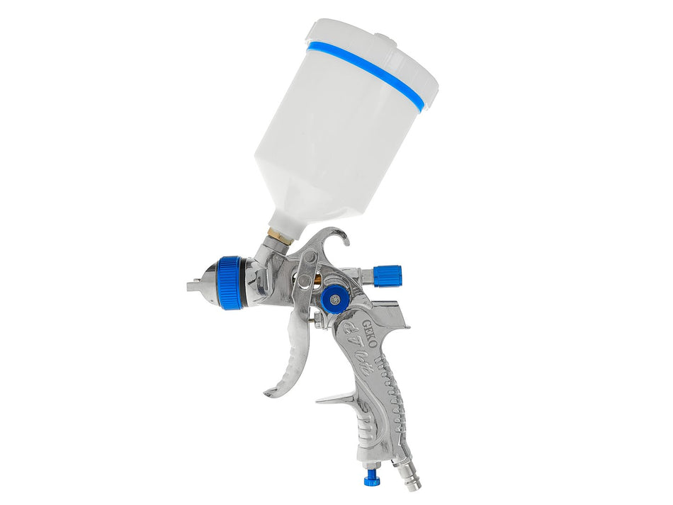 Spuitpistool HVLP 600ml + 4 nozzles (1.4-1.7-2-2.5)