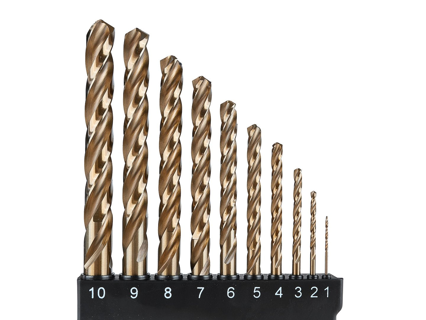 10 stuks 1-10mm kobalt HSS M35 boren