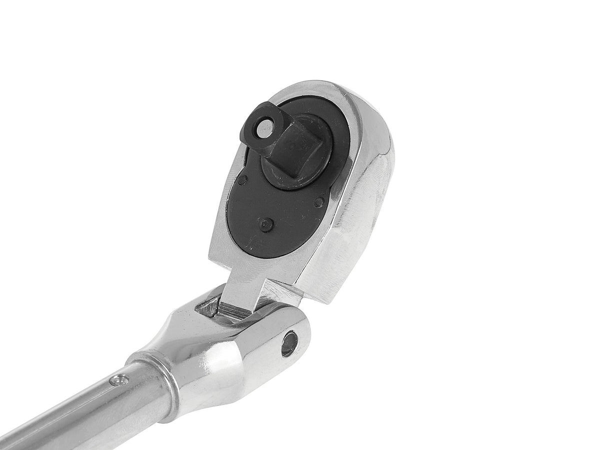Telescoop flexibele kop ratel met handvat 1/2" 370-510mm 72T CrV