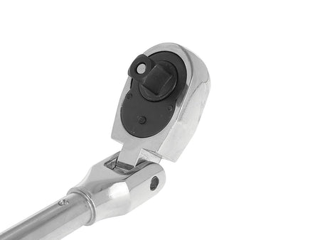 Telescoop flexibele kop ratel met handvat 1/2" 370-510mm 72T CrV