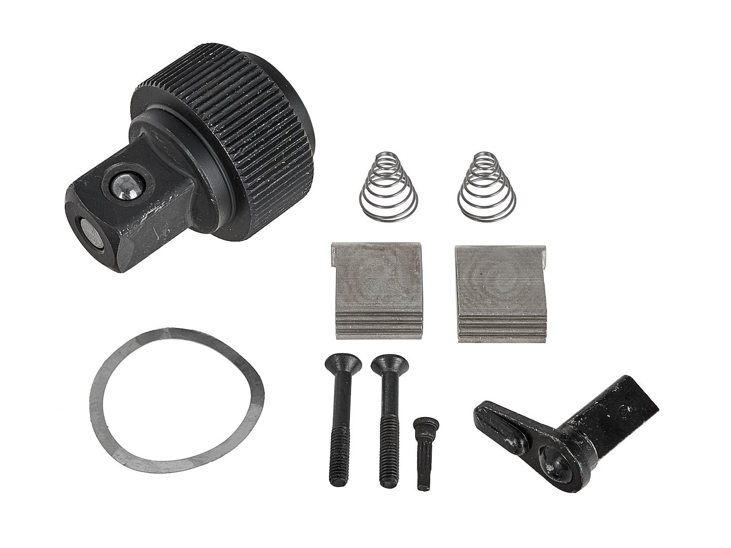 Reparatieset voor telescoop flexibele kop ratel met handvat 1/2"