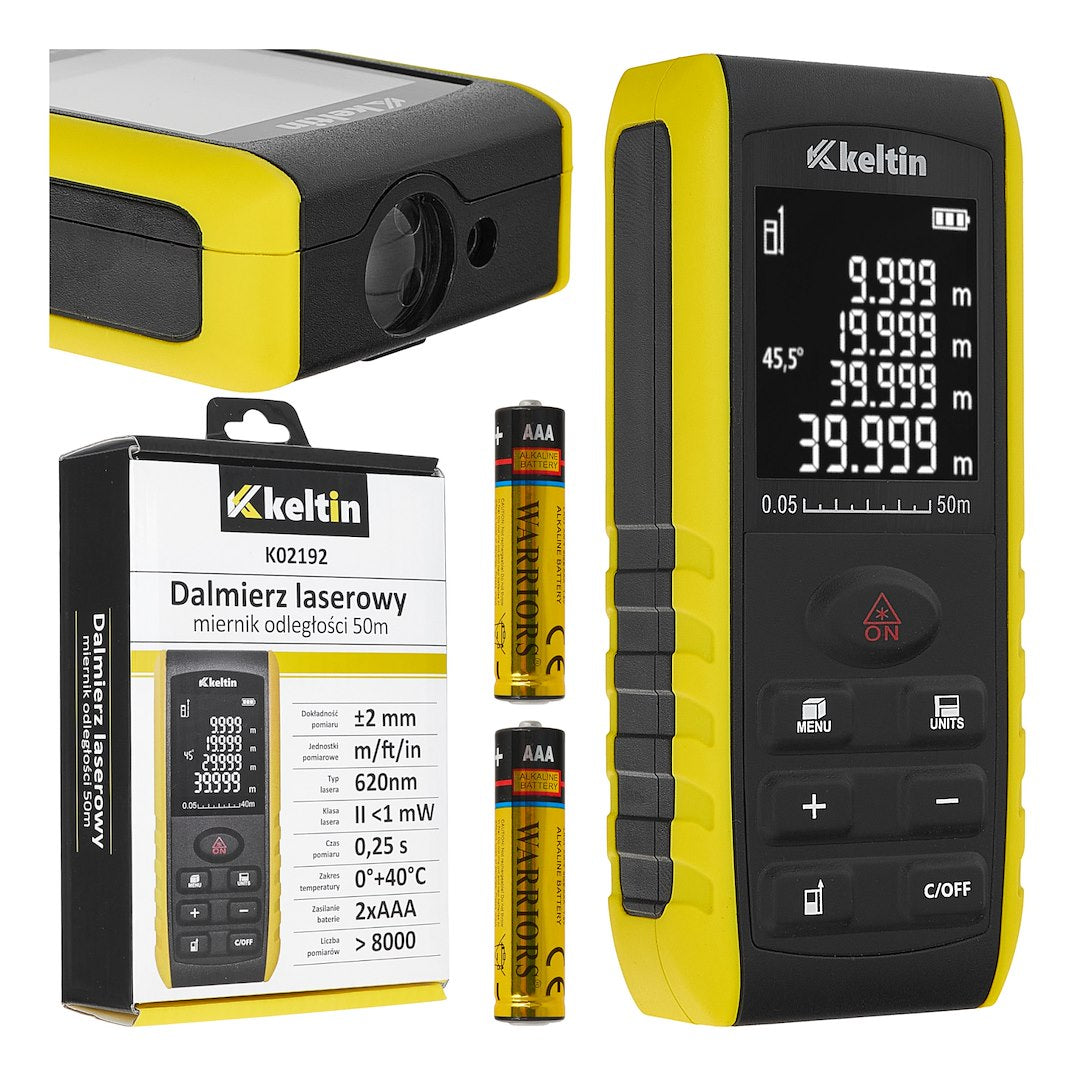 Laserafstandsmeter 50m