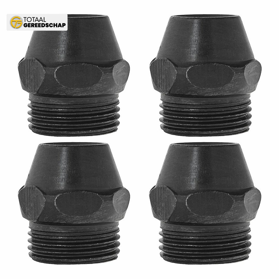 4pcs set of nozzles for wall mortar cement sprayer