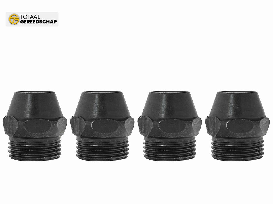4pcs set of nozzles for wall mortar cement sprayer