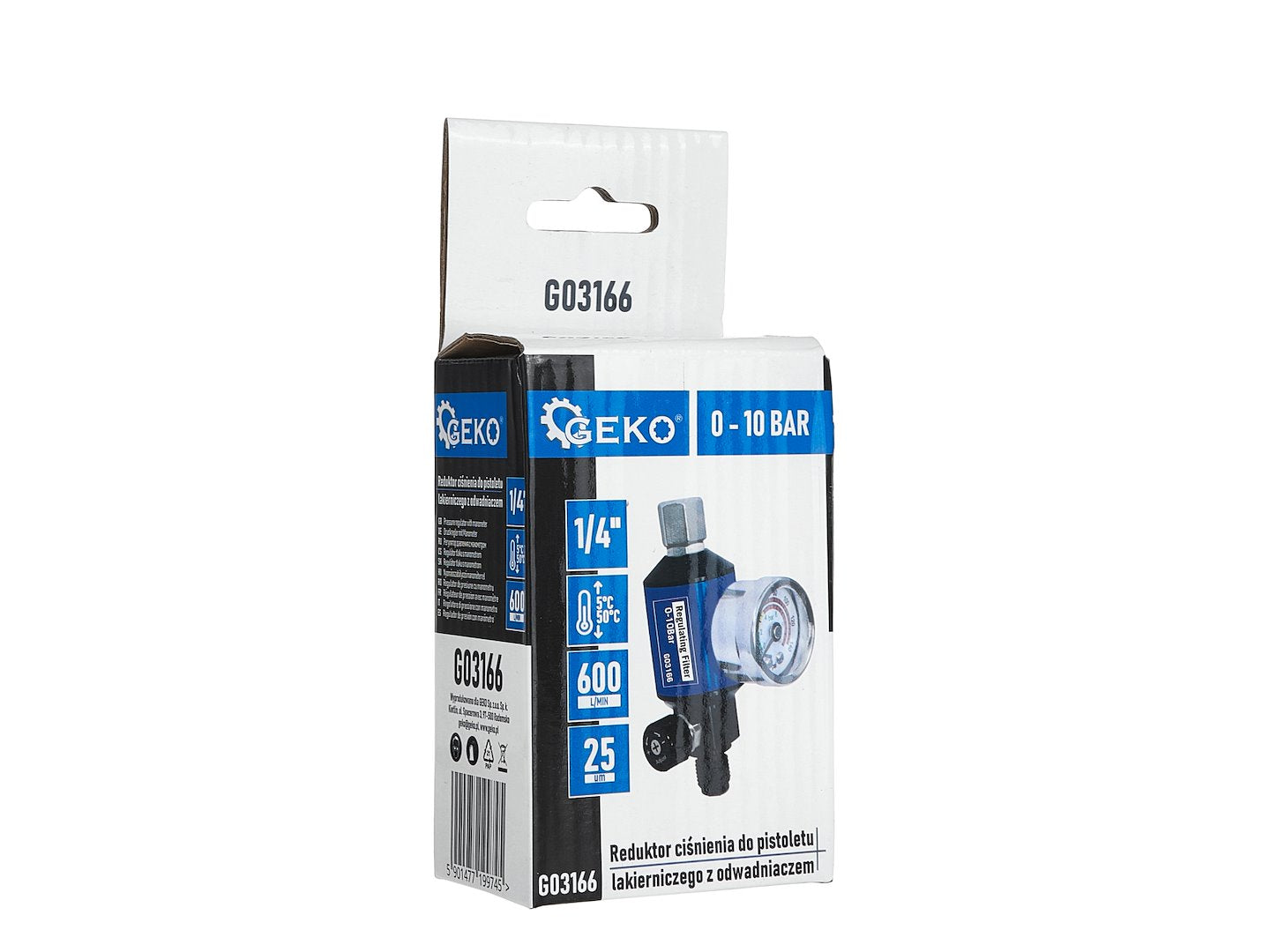 Drukregelaar met manometer 1/4"