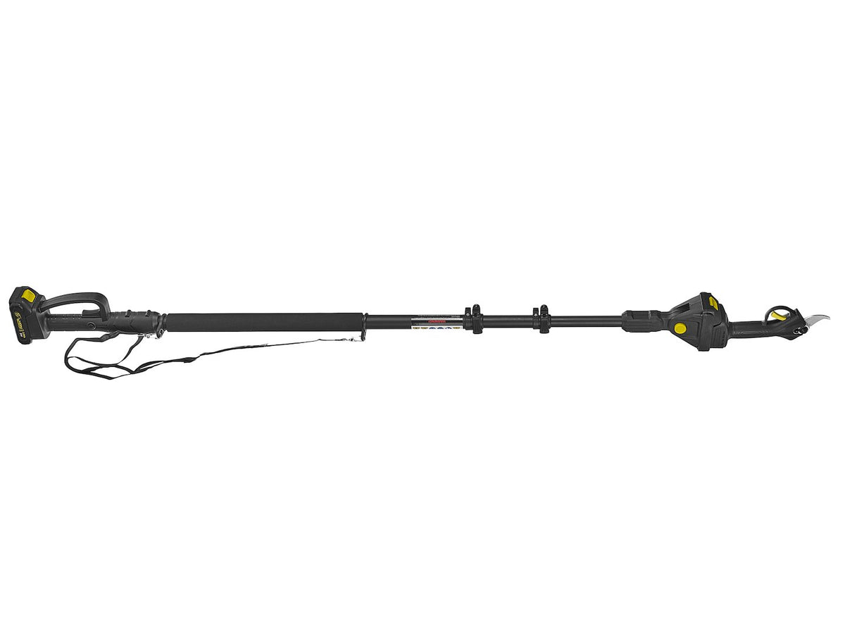 21V snoeischaar op accu 30mm 2x2.0Ah met telescopische steel 1,65-2,50m