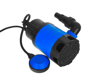 MINI dompelbare kunststof waterpomp met vlotterschakelaar 400W