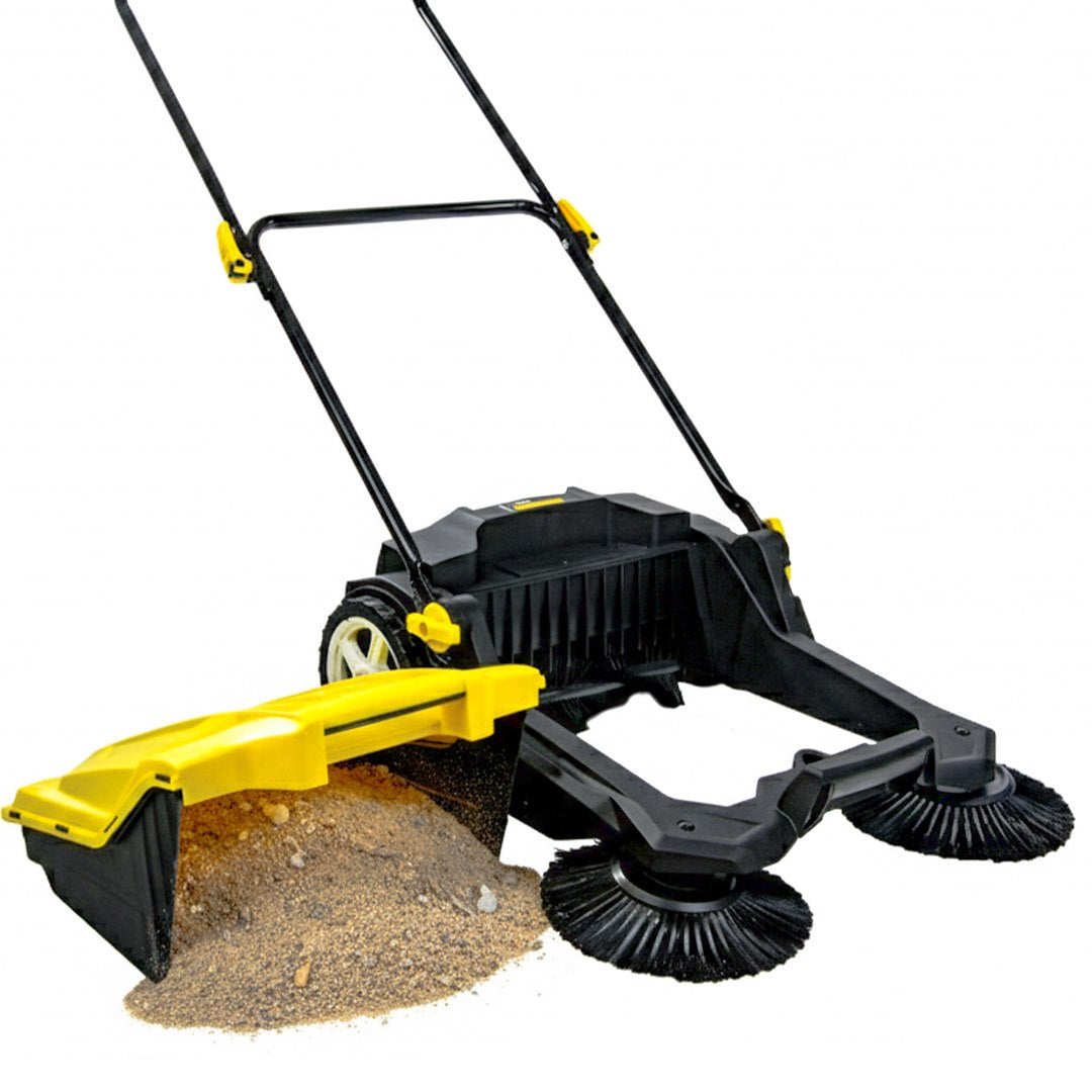 handduw gazonveger voor gras en bladeren 65cm