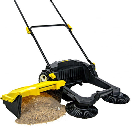 handduw gazonveger voor gras en bladeren 65cm