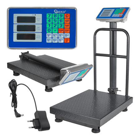 300 kg LCD platformweegschaal