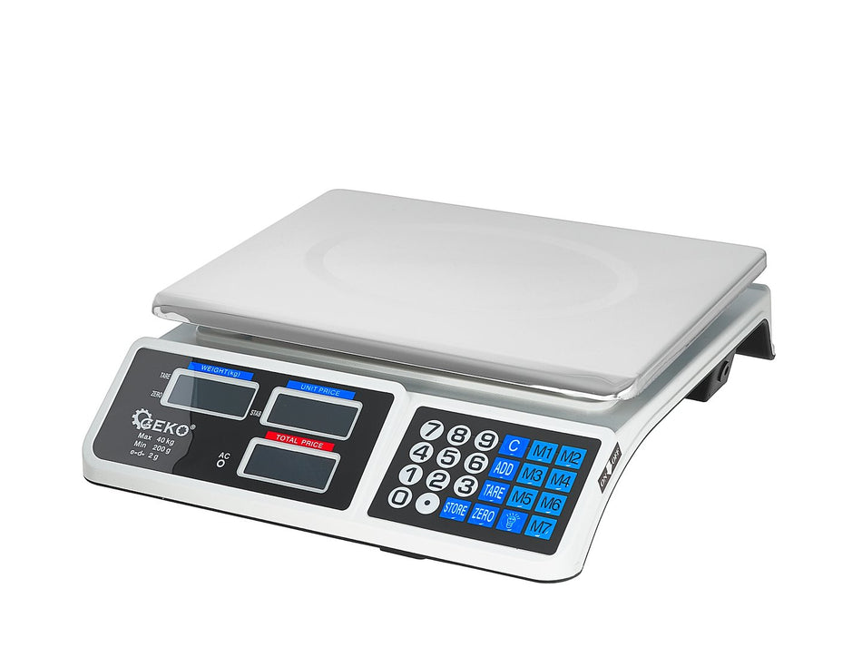 40 kg LCD elektronische weegschaal