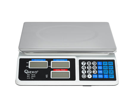 40 kg LCD elektronische weegschaal