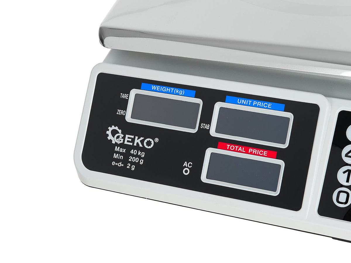 40 kg LCD elektronische weegschaal