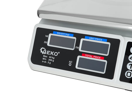 40 kg LCD elektronische weegschaal