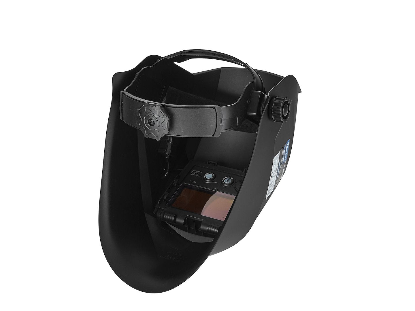 Laskap met LED lamp