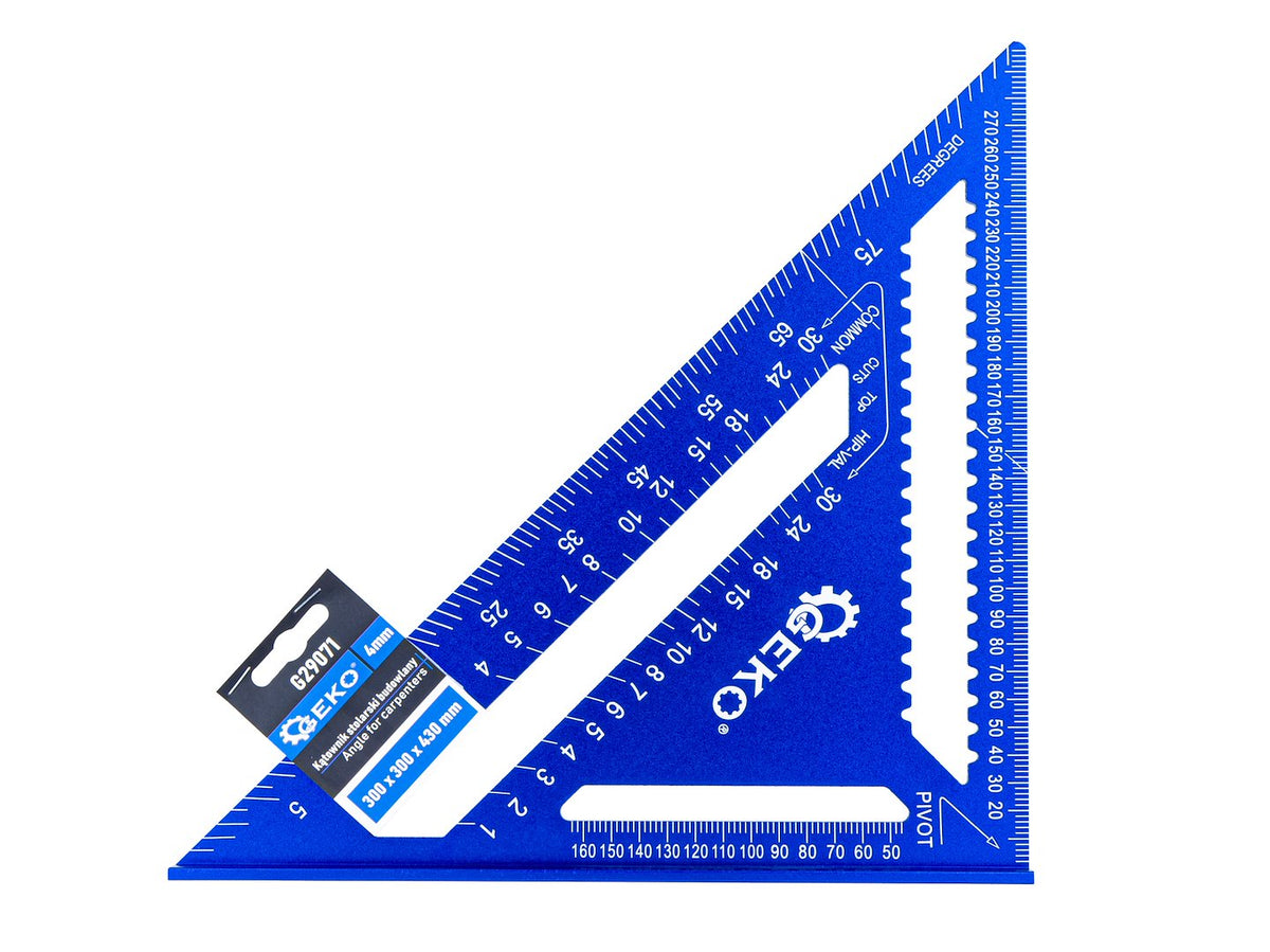Hoek voor timmerlieden 4 mm 300x300x430 mm