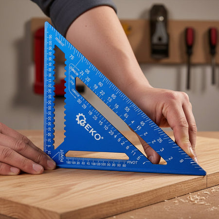 Hoek voor timmerlieden 4 mm 300x300x430 mm