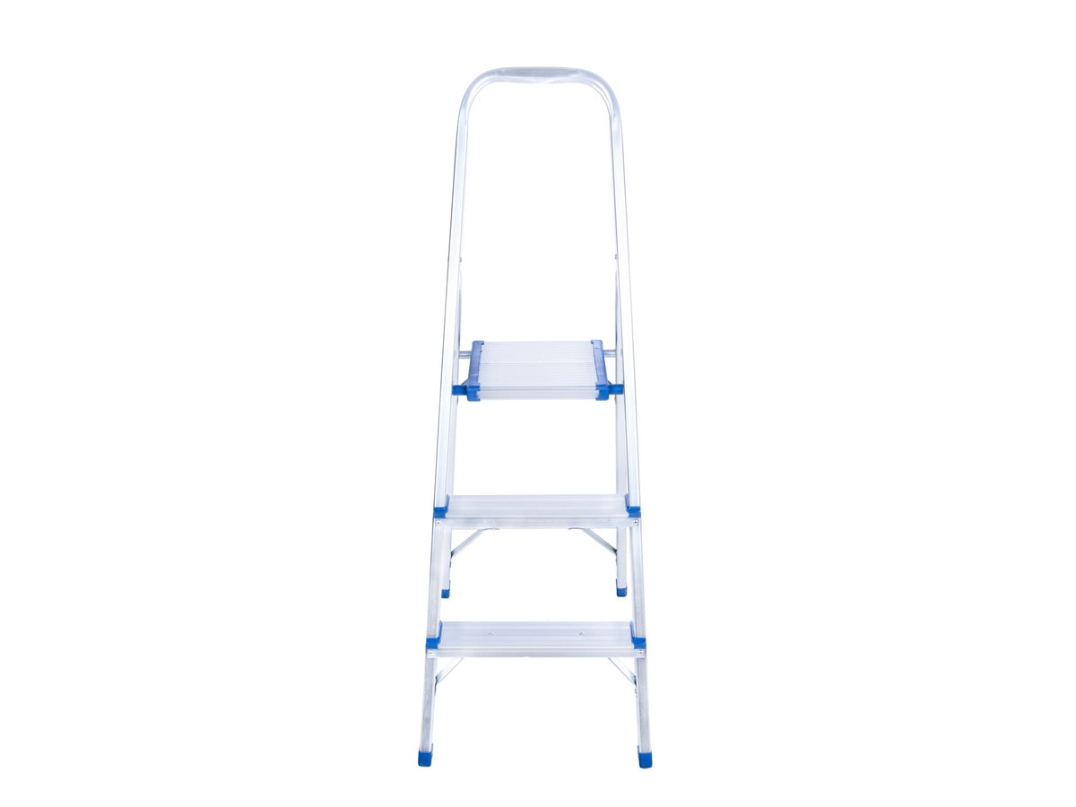 Aluminium huishoudladder 3-treden 150kg