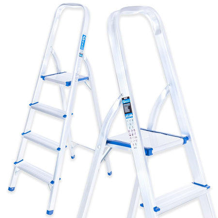 Aluminium huishoudladder 4-treden 150kg