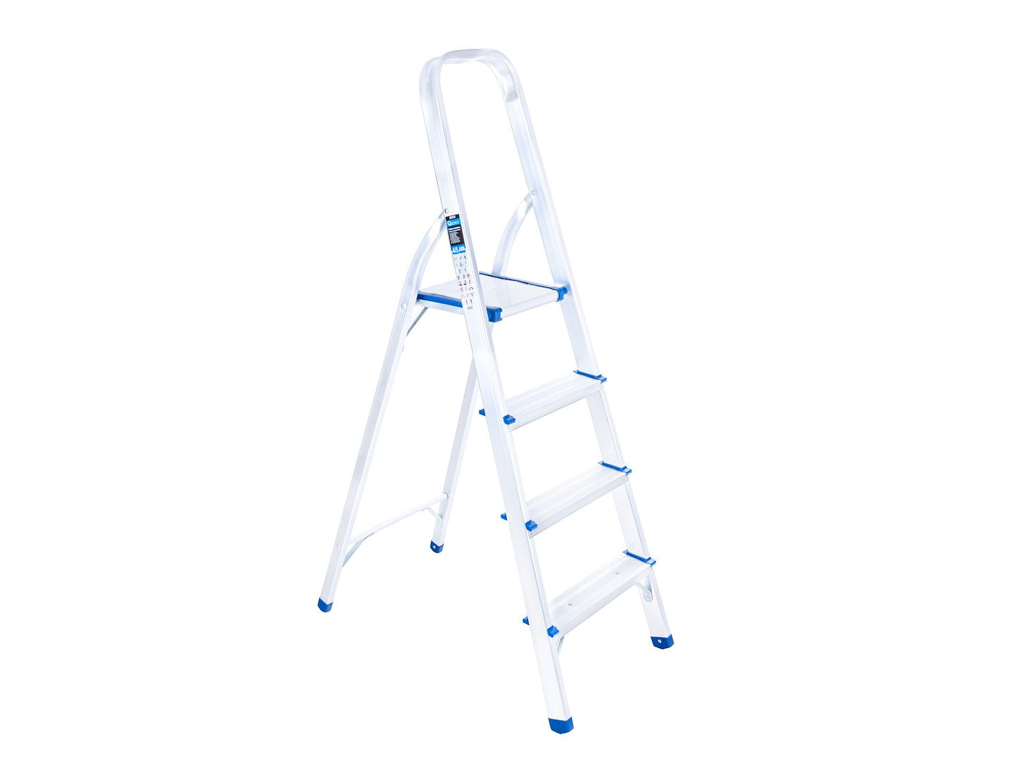 Aluminium huishoudladder 4-treden 150kg