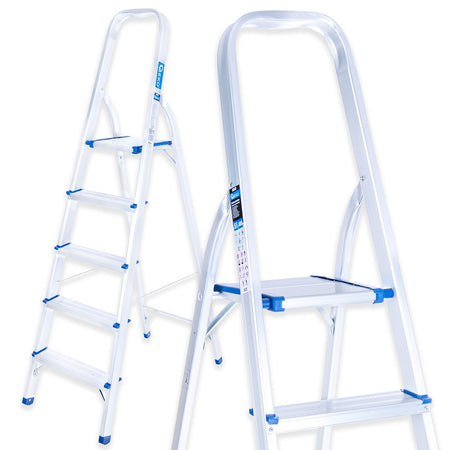 Aluminium huishoudladder 5-treden 150kg