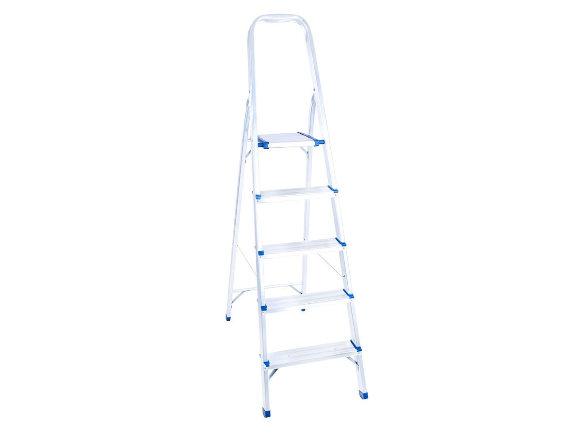 Aluminium huishoudladder 5-treden 150kg