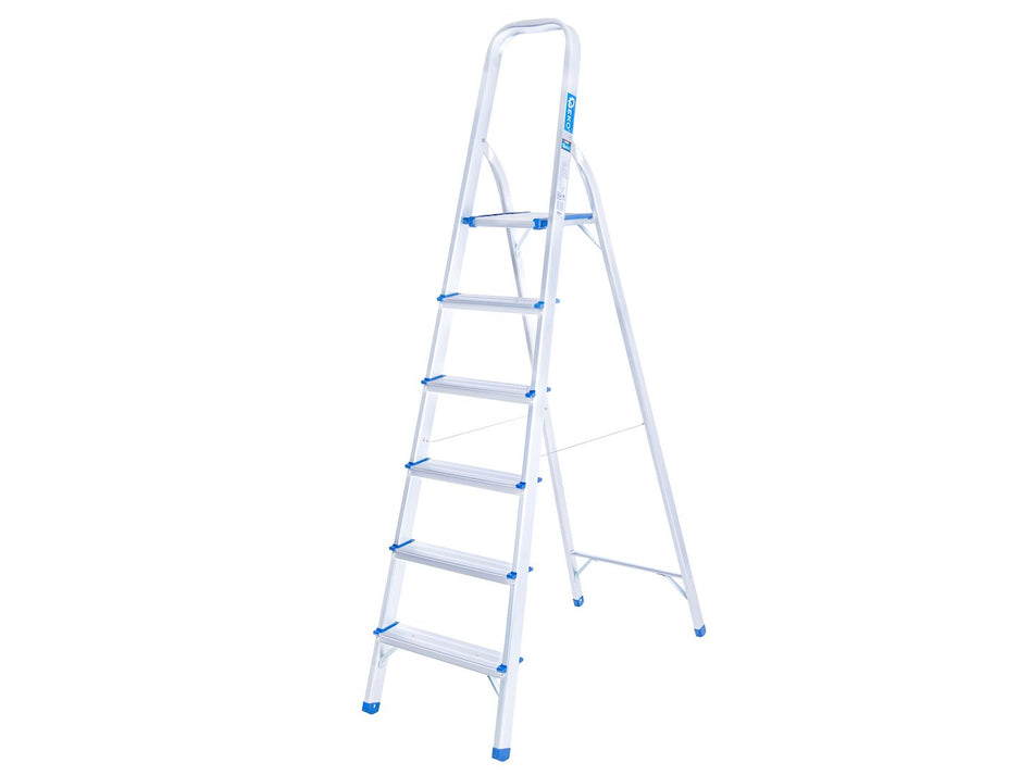 Aluminium huishoudladder 6-treden 150kg