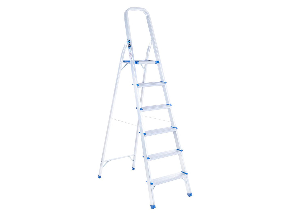Aluminium huishoudladder 6-treden 150kg