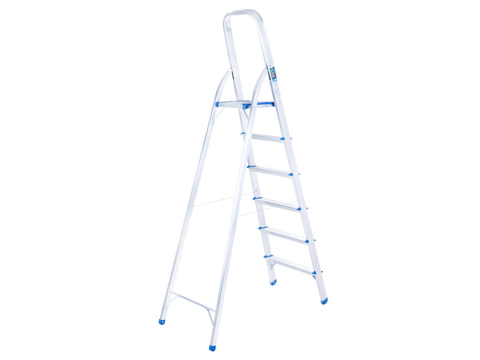 Aluminium huishoudladder 6-treden 150kg