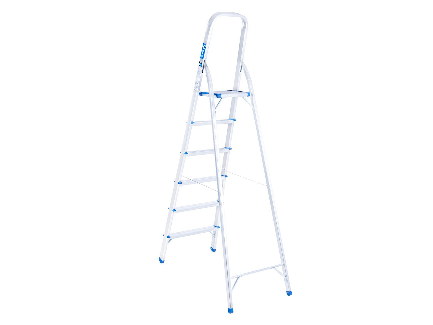 Aluminium huishoudladder 6-treden 150kg