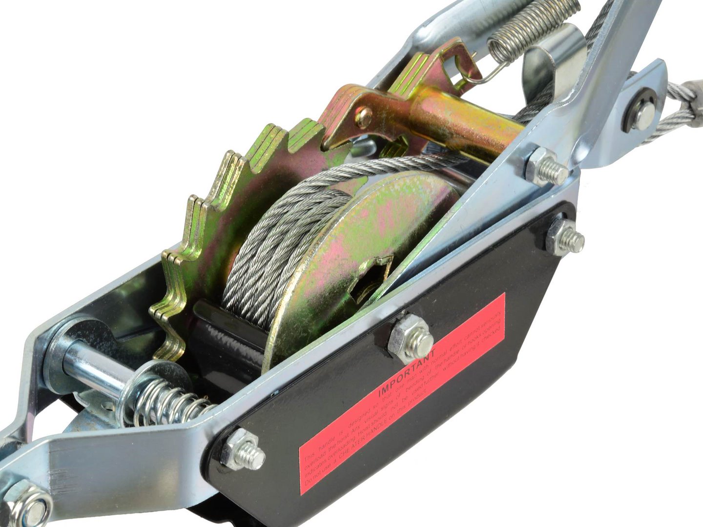 Handtrekker 2T Enkel Tandwiel GEKO