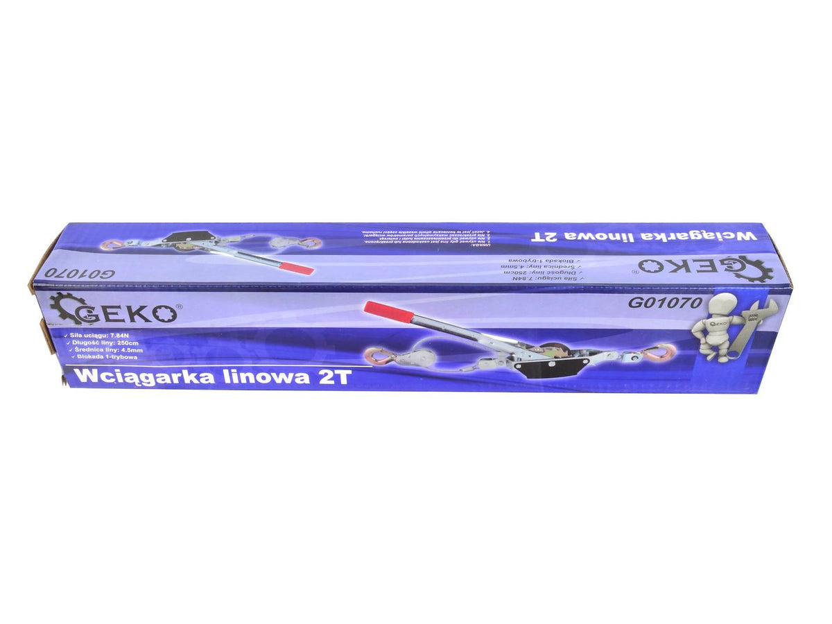 Handtrekker 2T Enkel Tandwiel GEKO