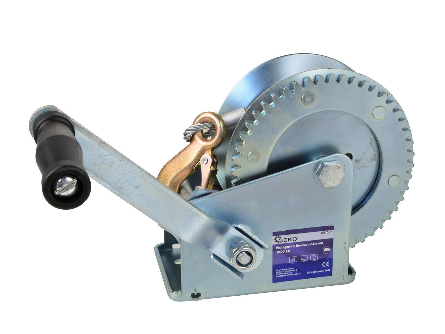Handlier 1800LB/850kg 10m Staaldraad