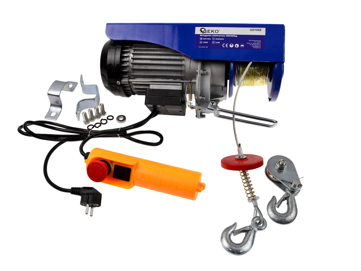 Elektrische Staalkabeltakel 300/600kg