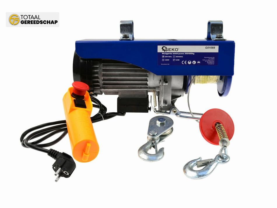 Electric Wire Rope Hoist 300/600kg