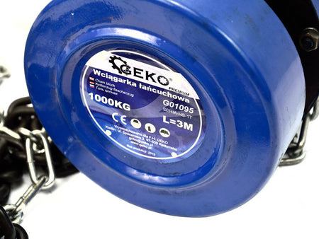Kettingtakel 1T x 3m Premium GEKO