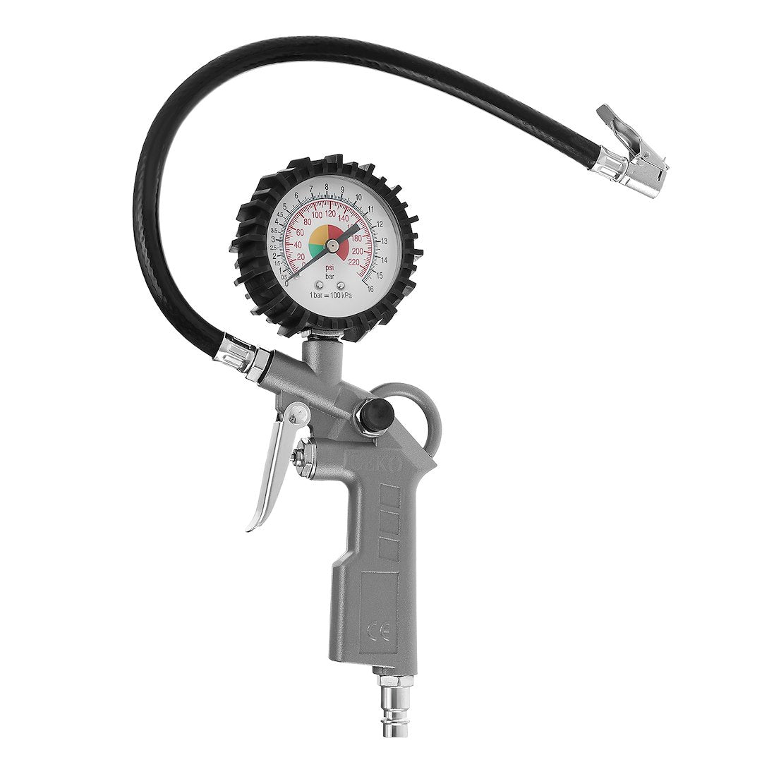 Bandenopblazer met meter