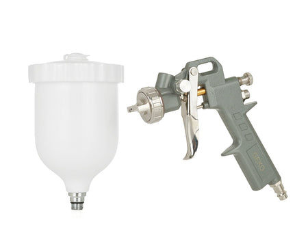 Spuitpistool HVLP 500ml GEKO met aluminium tank