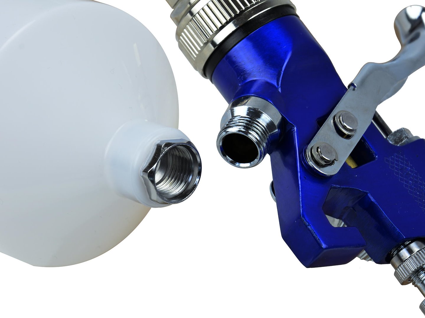 Spuitpistool HVLP 1,4 mm 600 ml GEKO met kunststof tank