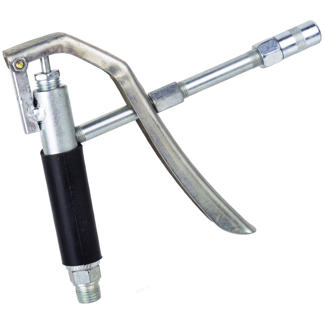 Pistoolgreep vetpistool set met metalen pijp, rubberen slang en vetkoppeling
