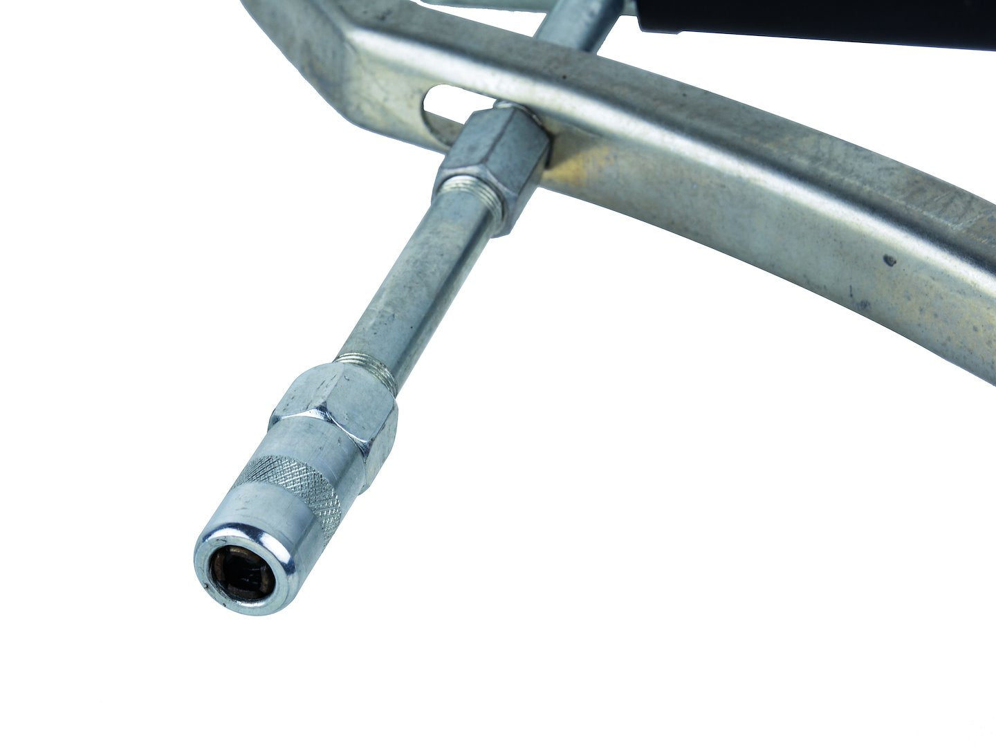 Pistoolgreep vetpistool set met metalen pijp, rubberen slang en vetkoppeling