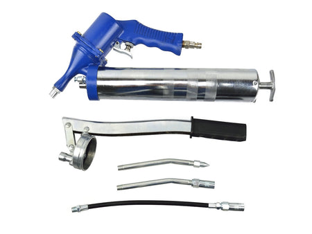 2-in-1 pneumatisch/handmatig vetpistoolset