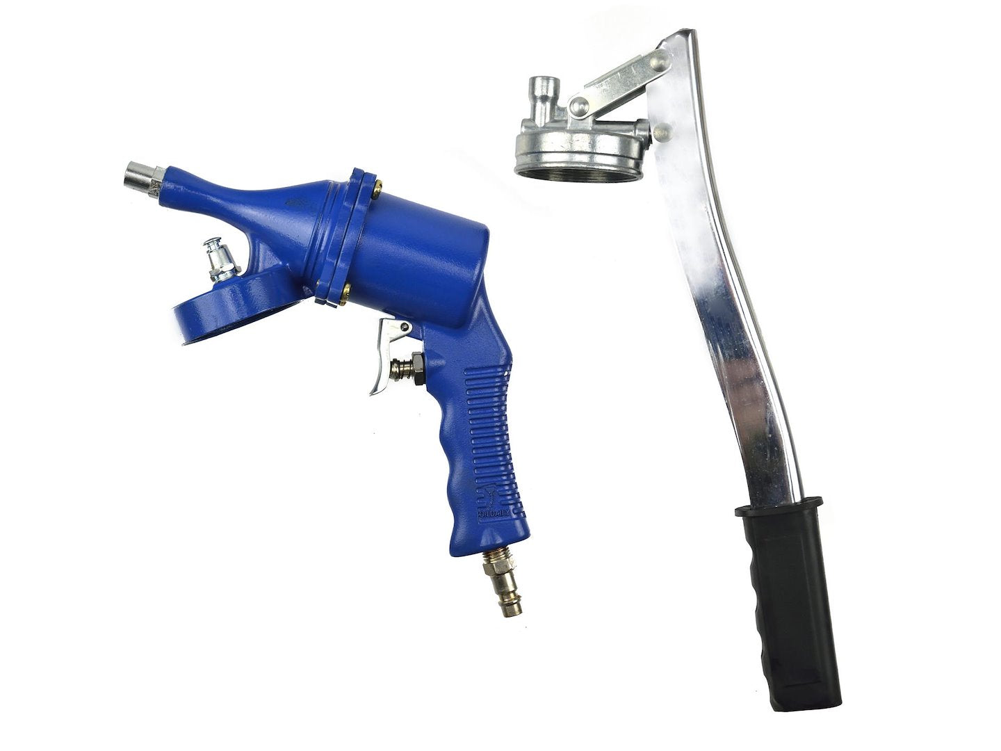 2-in-1 pneumatisch/handmatig vetpistoolset