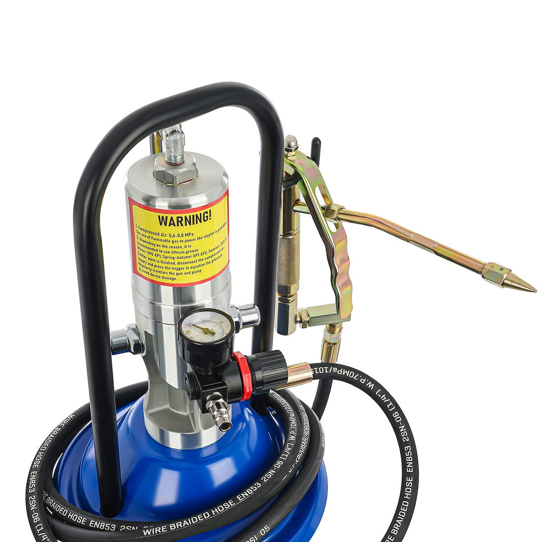 Pneumatische draagbare vetpomp 12 L