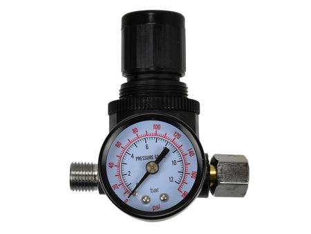 HVLP spuitpistool luchtregelaar met drukmeter en diafragmaregeling