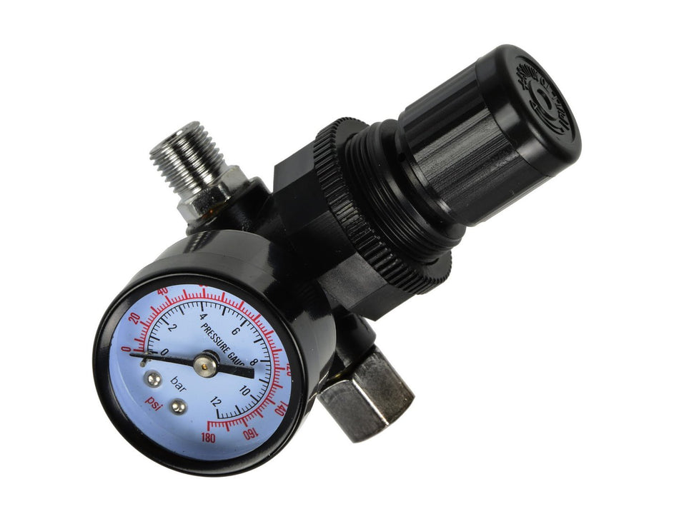 HVLP spuitpistool luchtregelaar met drukmeter en diafragmaregeling