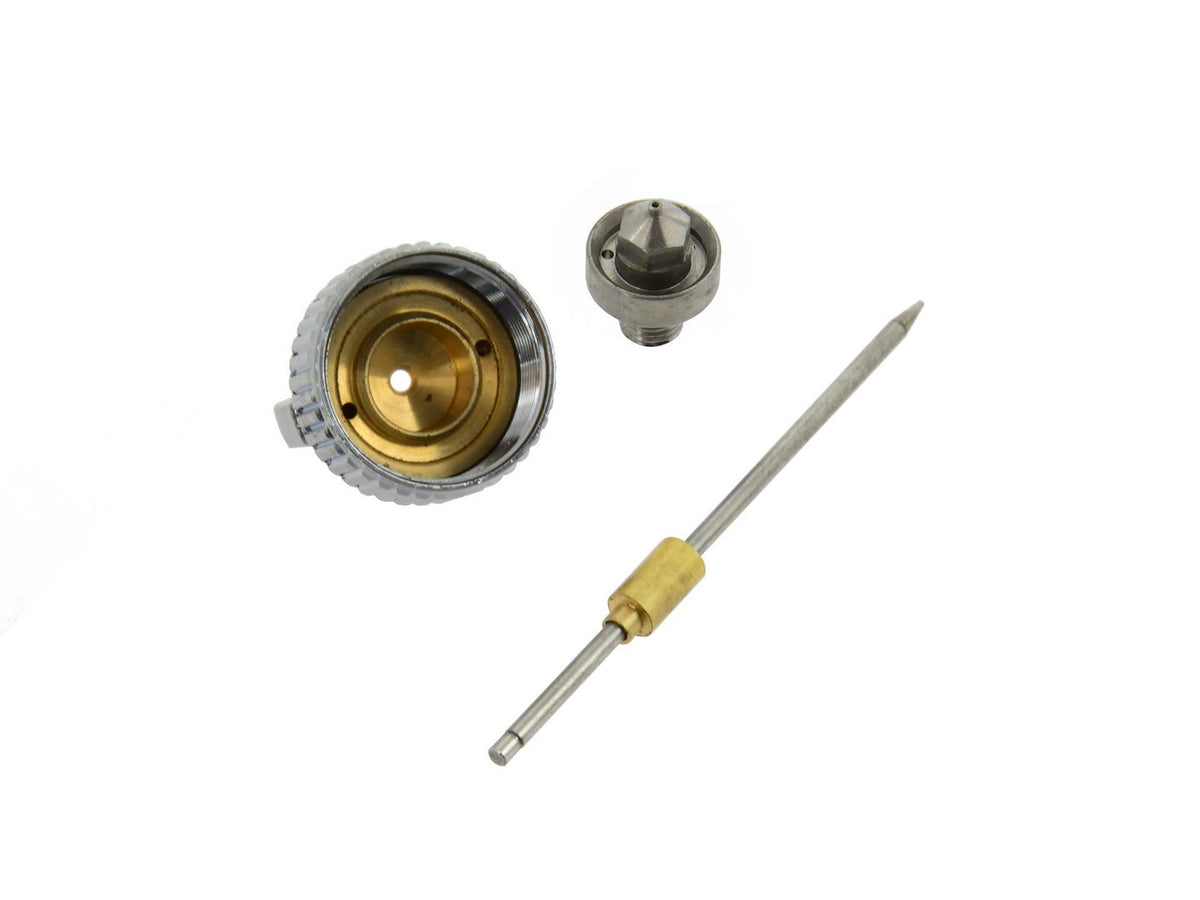 Reparatie vervangingset spuitpistool 1,0 mm spuitmond, naald, spuitmondkap voor G01105