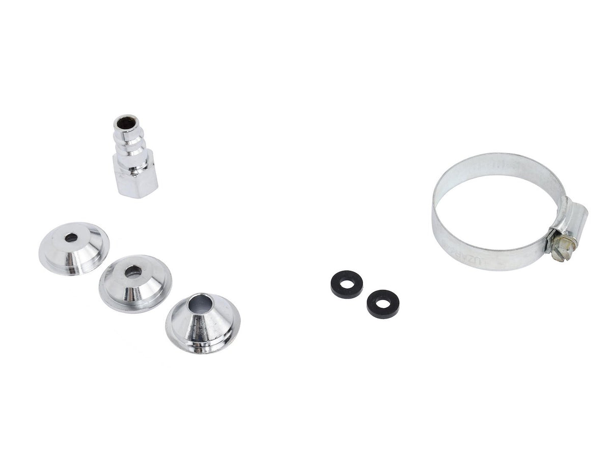 Lucht spuit trechterpistool, metalen tank