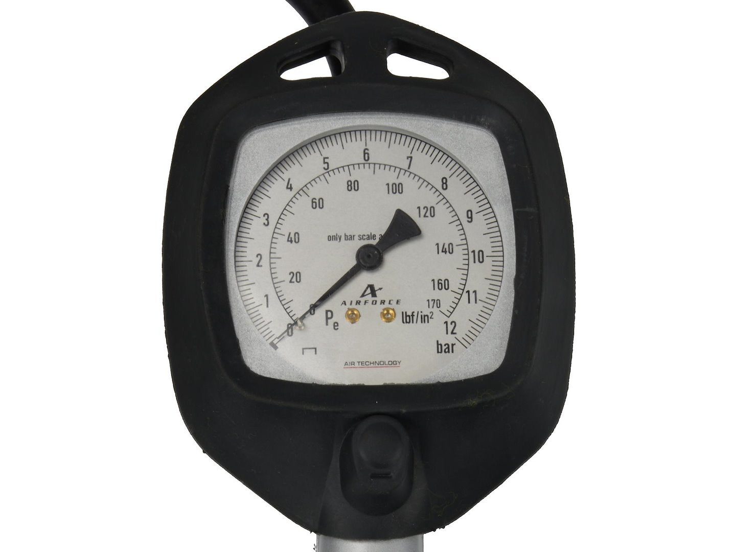 Professionele bandenpomp met manometer 12 bar